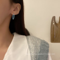 Shangjie OEM Azul Asimétrico Pendientes de perlas Pendientes Pearl Mujeres Pendientes modernos hechos a mano